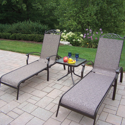 Oakland Living Cascade 3 Piece Lounge Seating Group at Sears.com
