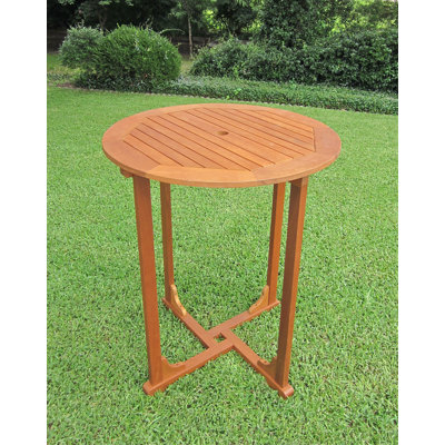 International Caravan Royal Tahiti Bar Height Round Patio Dining Table at Sears.com