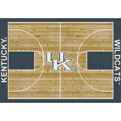 Milliken College Home Court NCAA Novelty Rug - Rug Size: 5'4" x 7'8", NCAA Team: Kentucky at Sears.com