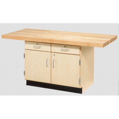 Diversified Woodcrafts Two Station Workbench - Number of Vises: 2, Style: Two-Doors/Drawers at Sears.com
