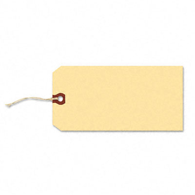 Avery-Dennison Shipping Tag w/Reinforced Eyelet, Paper/Twine, 5-1/4 x 2-5/8, Manila, 1000/Pack at Sears.com