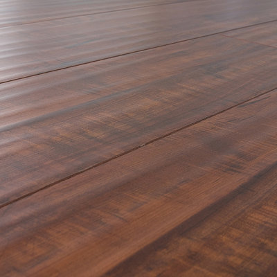 Lamton 12 mm Handscraped Laminate with Beveled Edge in Distressed Red Maple at Sears.com