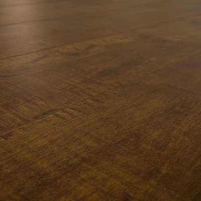 Lamton 7 mm Narrow Board Laminate with Underlayment in Espresso Maple at Sears.com