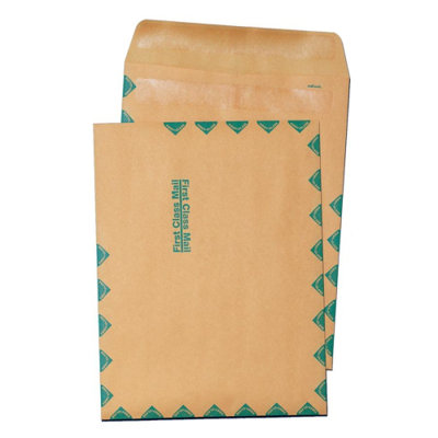 Quality Park Redi-Strip Envelope, 1st Class, 28Lbs, 9-1/2"x12-1/2", 250 per Box, Kraft at Sears.com
