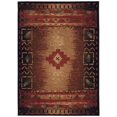 Capel Badin Coffee Multi Rug - Rug Size: 5'3" x 7'6" at Sears.com