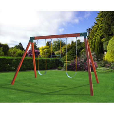 Eastern Jungle Gym Classic Cedar Swing Set with Lumber at Sears.com
