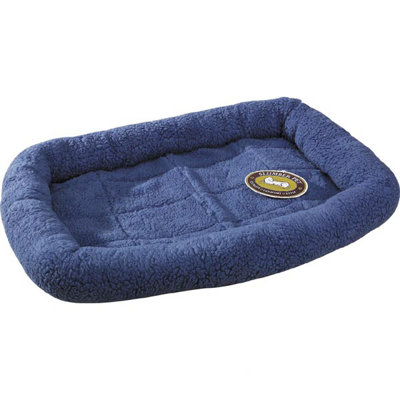 Slumber Pet Sherpa Dog Crate Bed - Size: Medium / Large (35.75" W x 22.75" L), Color: Sky Blue at Sears.com