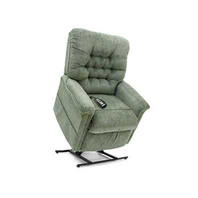 Pride Mobility Heritage Collection Large 3-Position Lift Chair with Button Back - Quick Ship - Fabric: Wine at Sears.com