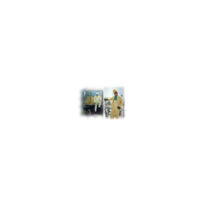River City Yellow 49" 0.28 mm Nylon Rain Coat w/ Welded Seams, Storm Flap Over Snap Front Closure, Detachable Drawstring Hood, Snap Wrists, at Sears.com