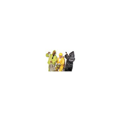 River City Yellow Classic 0.35 mm Polyester Rain Jacket w/ Welded Seams, Storm Flap Over Snap Front Closure, Detachable Drawstring Hood, Sn at Sears.com
