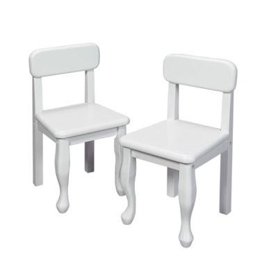 Gift Mark Queen Anne Chairs (Set of 2) - Finish: White at Sears.com