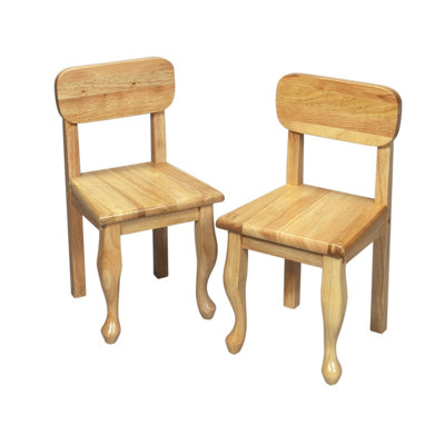 Gift Mark Queen Anne Chairs (Set of 2) - Finish: Natural at Sears.com