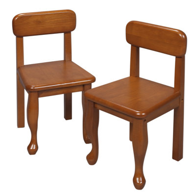 Gift Mark Queen Anne Chairs (Set of 2) - Finish: Honey at Sears.com