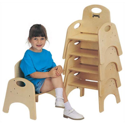 Jonti-Craft Kid's Desk Chair - Size: 13", Optional Seatbelt: Not Included at Sears.com
