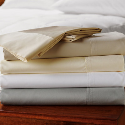 Down Inc. 400 Thread Count Sateen Sheet Set - Size: Twin at Sears.com