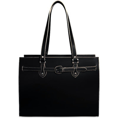 Jack Georges Milano Edge Alexis Business Tote - Color: Black at Sears.com