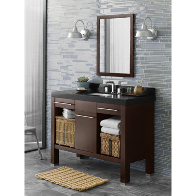 RonBow Brennon  48" Wood Vanity Set in Dark Cherry at Sears.com