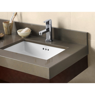 RonBow 59" x 19" Wide Appeal Vanity Top for 2 Undermount Sinks - Faucet Drillings: Single Hole at Sears.com