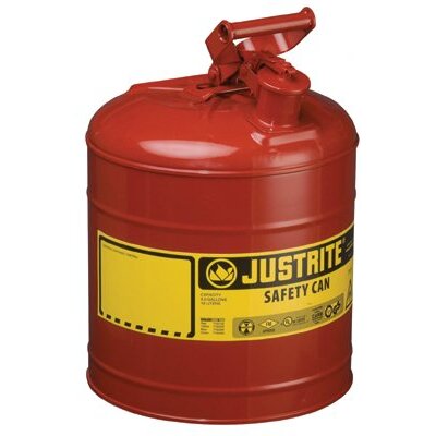 Type l Safety Cans for Flammables - 2.5g/9.5l safe can red