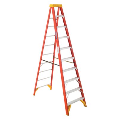 10' Fiberglass Step Ladder 6210