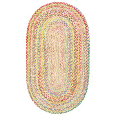 Baby's Breath Buttercup Kids Rug - Rug Size: Oval 8' x 11'