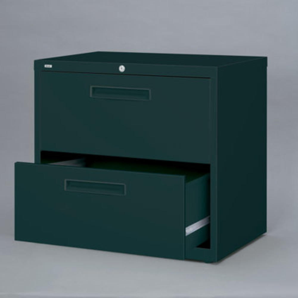 2-Drawer  File Cabinet - Finish: Black