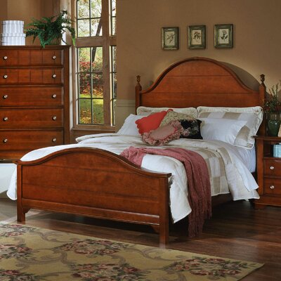 Cottage Panel Bed - Size: King  Finish: Cherry