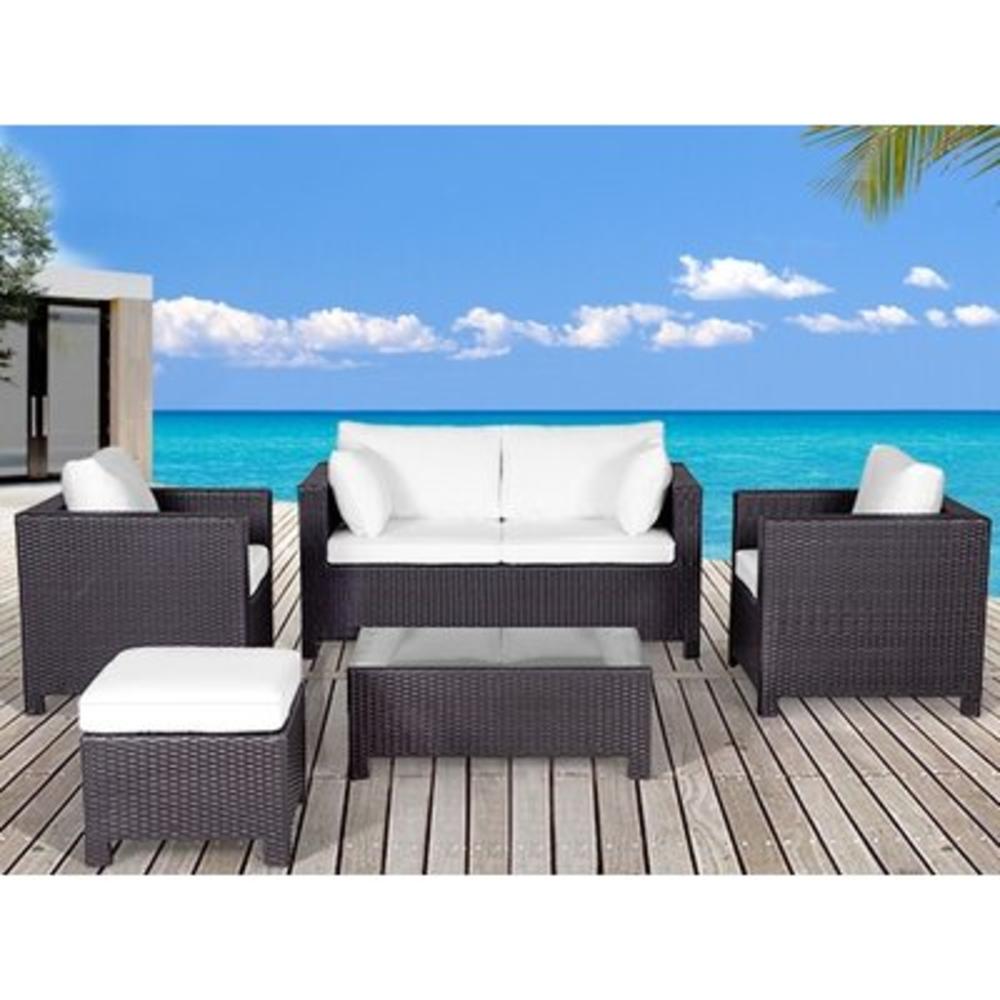Milano 5 Piece Deep Seating Group with Cushion