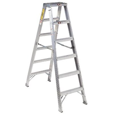 3 ft Aluminum Master Step Ladder with 300 lb. Load Capacity