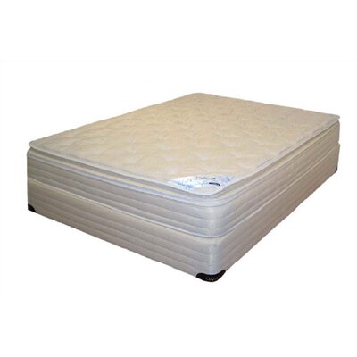 Elegance Softside Deep Fill Waterbed Mattress and Foundation - Size: King