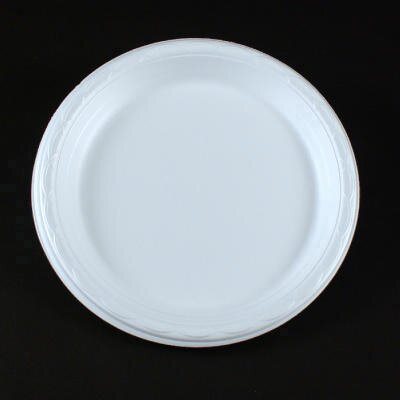 Enviroware Foam Dinnerware 3-C Plate in Wheat