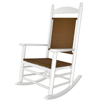 Kennedy Presidential Rocking Chair - Finish: White