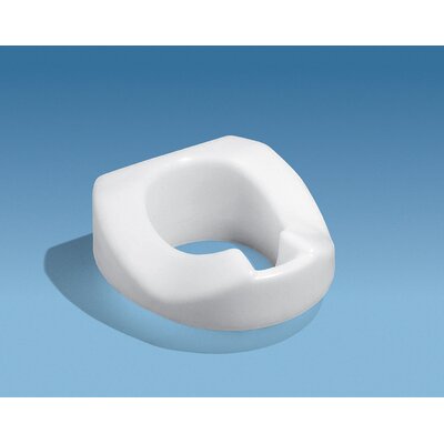 Tall-Ette Total Hip Replacement Elevated Toilet Seat with Slip-In Lock-In-L-Bracket