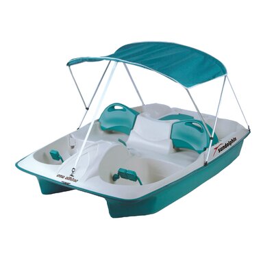 Deluxe Canopy for Pedal Boats in Teal