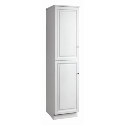 Wyndham 84" x 19" Double Door Linen Cabinet