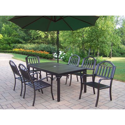 Rochester Dining Set with Umbrella