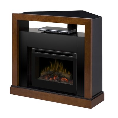 Tanner Media Console Electric Log Fireplace