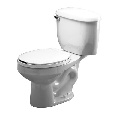 Standard 1.6 GPF Round 2 Piece Toilet