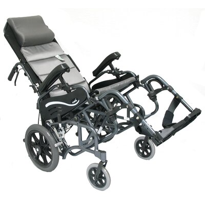 Tilt-In-Space Tilting Standard Wheelchair - Seat Size: 16" W, Front Rigging: Swingaway Footrests, Wheel Size: 14" rear wheels