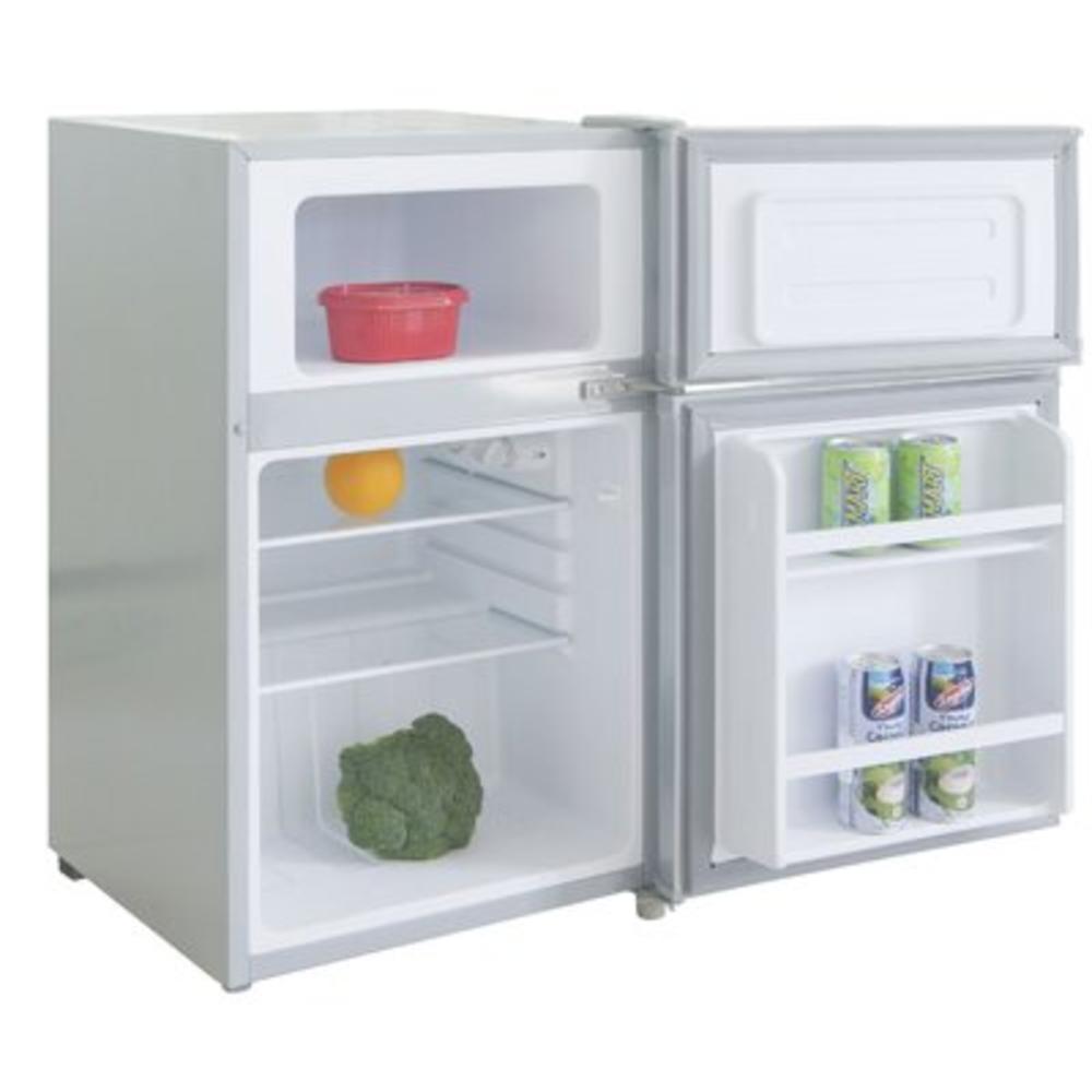 3.2 Cu. Ft. Built-In Compact Refrigerator with freezer - Color: White