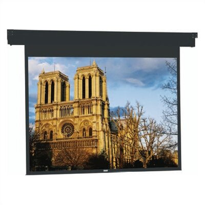 Horizon Electrol High Contrast Matte White Electric Projection Screen - Viewing Area: 38" H x 67" W