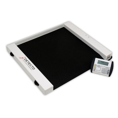 Semi Portable Digital Wheelchair Scale - Capacity: 1000 lb x 0.5 lb / 450 kg x 0.2 kg