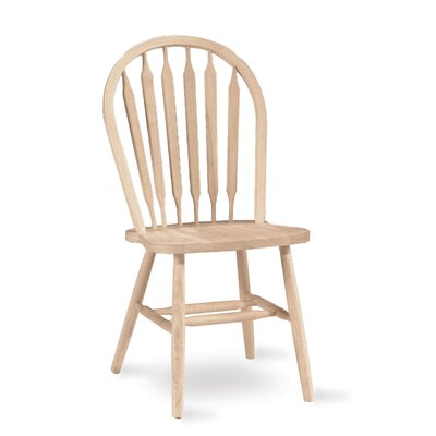 Unfinished Wood Arrowback Side Chair