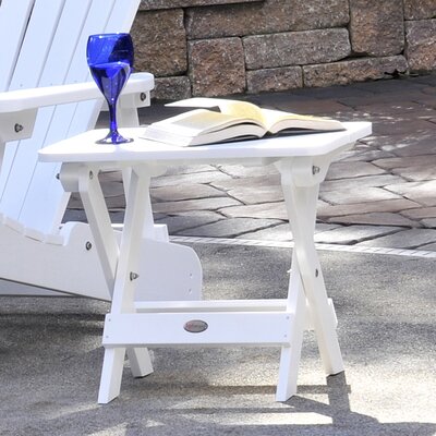 highwood® Folding Adirondack Side Table - Finish: White