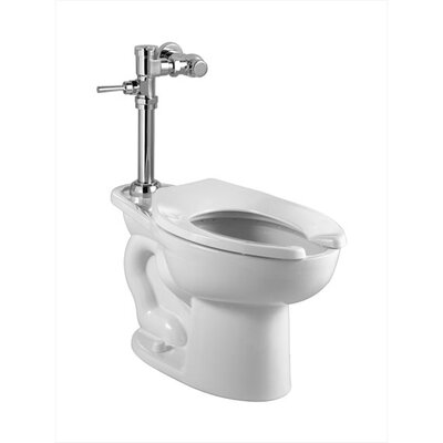 Madera ADA Manual Flush Valve 1.1 GPF / 1.6 GPF Elongated 1 Piece Toilet