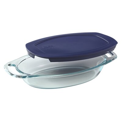 Easy Grab 1.3 Qt Oval Dish with Cover