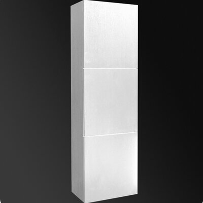 17.75" x 59" Bathroom Linen Cabinet - Finish: White