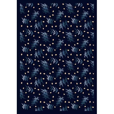 Sports Games People Play Blue Novelty Rug - Rug Size: 5'4" x 7'8"