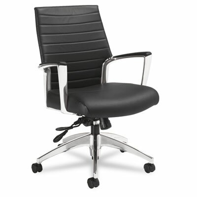 Accord Executive Mid-Back Pneumatic Office Chair - Finish: Granite Rock