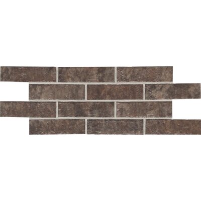 Union Square Quarry Unpolished Mosaic in Cobble Brown